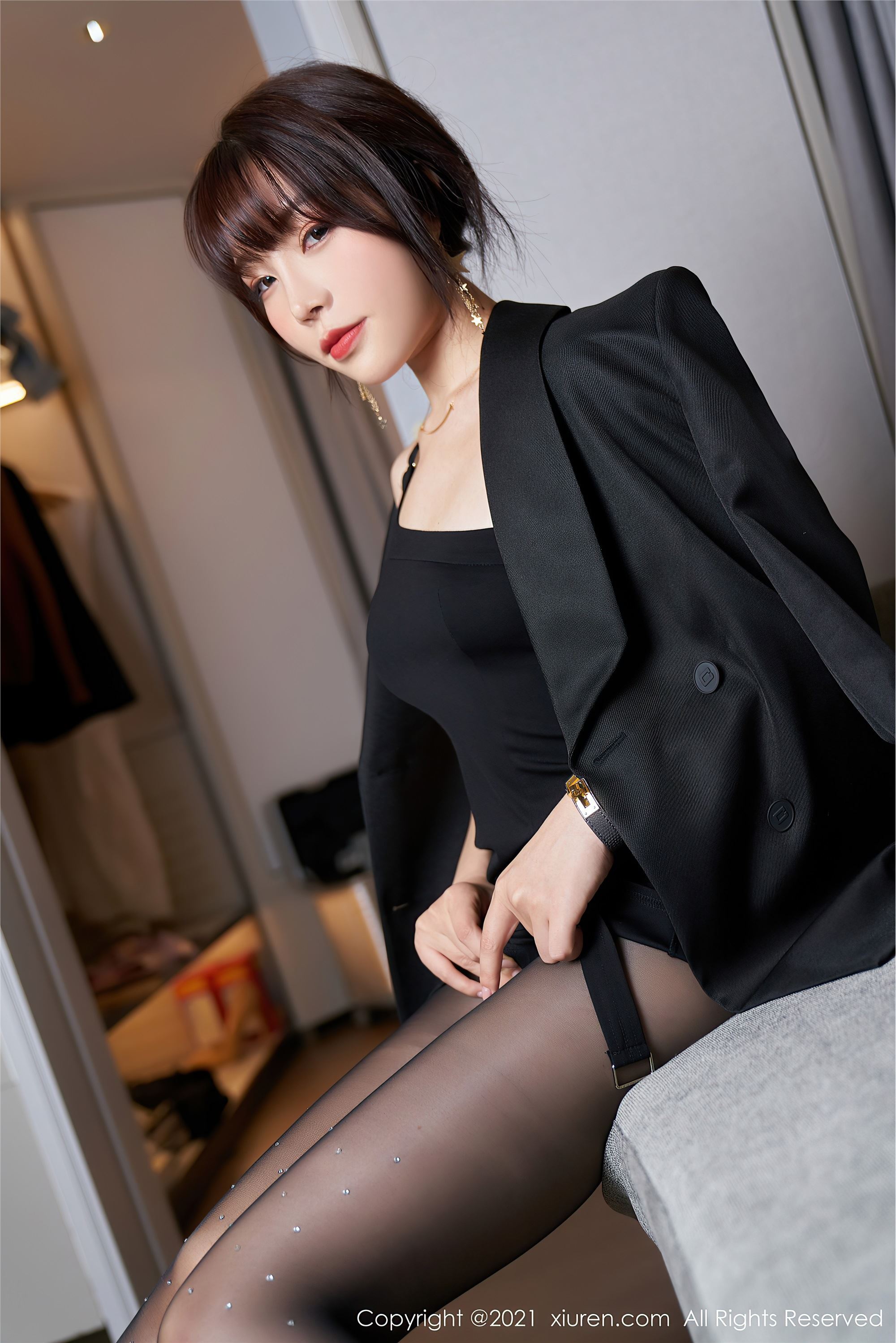 XiuRen秀人网  2021.04.08 No.3285 芝芝Booty